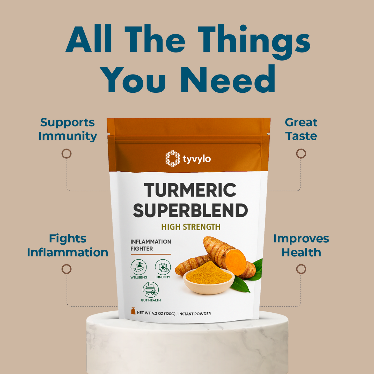 Turmeric Superblend 120g